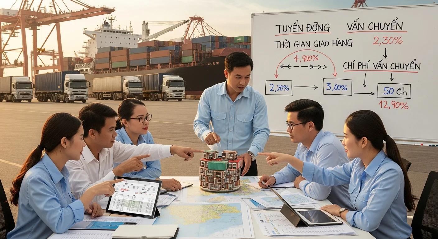 Logistics tại Việt Nam: Tuyến đường, Thời gian và Chi phí