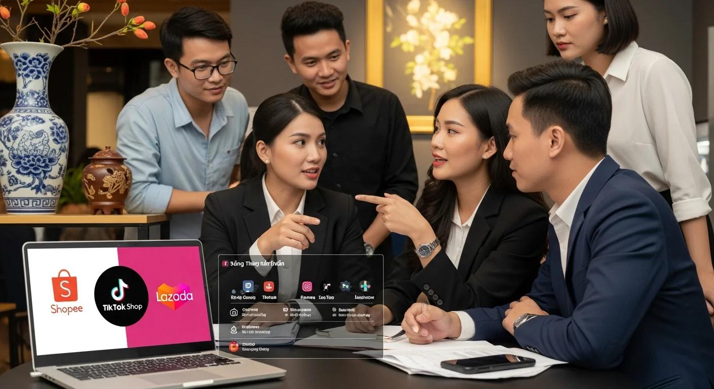 What to Choose for a New Brand in Vietnam: Shopee, TikTok Shop, or Lazada