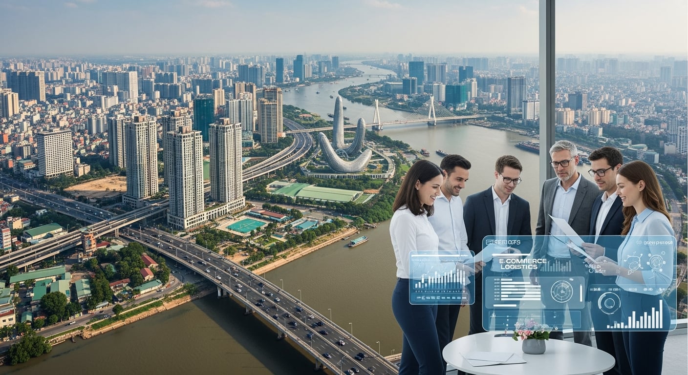 Siêu dự án 29 tỷ USD của Hà Nội: Sông Hồng sẽ thay đổi cuộc chơi cho thương mại điện tử Nga tại Việt Nam như thế nào